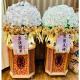大型蘭花白色花球(花器需回收)
