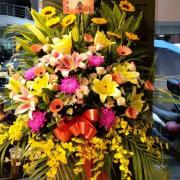 喜慶祝福高架花籃