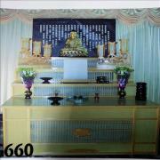 六呎祭壇大圖三寶架