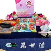 法事祭品-尾日飽福葷六飯菜全組含已煮八珍湯藥壺