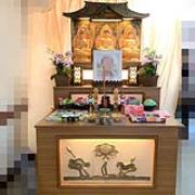 (館內入殮室)簡易佈置日式靈堂
