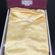 【中式台製】女性壽衣絲緞鵝黃色套組