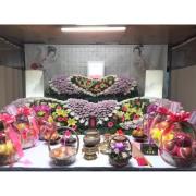 (南殯館內)丁級廳日式愛心花台6尺包套