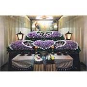 (南殯館內)日式喜樂心型9呎花山-款式01(適用丁級廳)