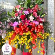 喜慶高架花籃03