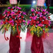 大紅大紫藝術花籃