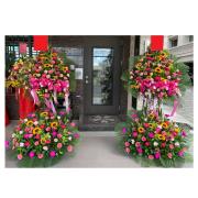 雙層鮮花籃