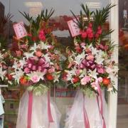 典雅高架藝術花籃A