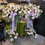 藝術造型高架花藍(兩層)