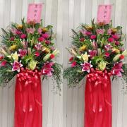 喜慶高架花籃-2