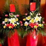 喜慶藝術高架花籃A款