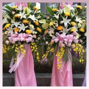 喜慶典雅高架藝術花籃B (新城鄉/秀林鄉)