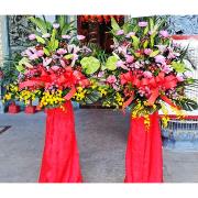 喜慶典雅高架花籃(D02款)