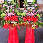 喜慶典雅高架花籃(D03款)