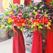 喜慶典雅高架花籃(D04款)