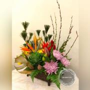 設計款藝術盆花C款