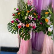 喜氣洋洋高架花藍02