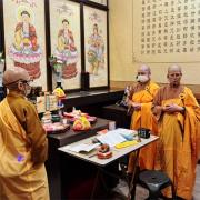 做七法事出家法師三名(基隆)