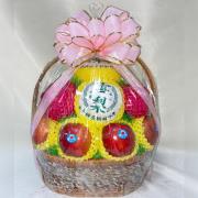 新鮮水果籃(三峽殯儀館內)