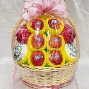 新鮮水果籃(三峽殯儀館內)