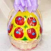 新鮮水果籃(全蘋果)三峽殯儀館內