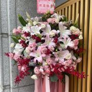 喜事祝賀高架花籃