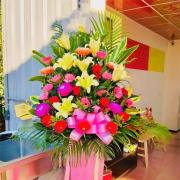 喜慶高架花藍D03