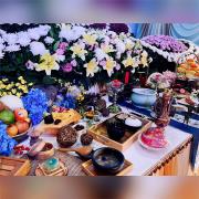 告別式精緻祭品組B04-素(限殯儀館內)