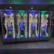 靈獅站獅(豎靈到告別式)約230公分