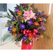 典雅喜慶高架花籃