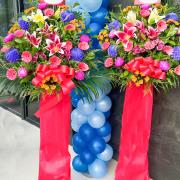 典雅喜慶高架花籃