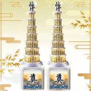 七層正牌飲料罐頭塔(約400瓶)