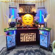 小仙鶴燈坐(豎靈到告別式)