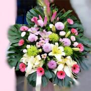 典雅藝術高架花籃B款