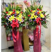 喜慶高架花籃