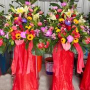 典雅高架花籃 (B01)