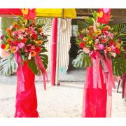 典雅高架花籃 (B02)