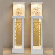 (租用)粉色永生花燈柱(豎靈到告別式)