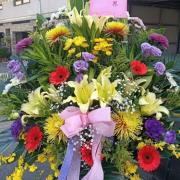 A01 典雅高架花籃