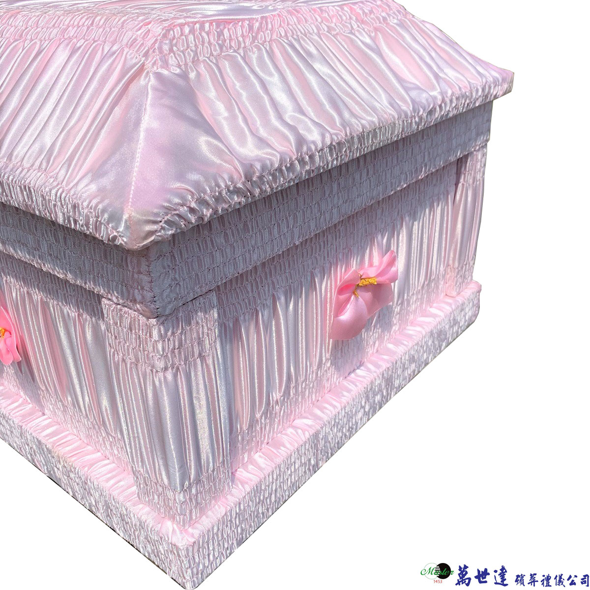 粉色天使棺(60公分)