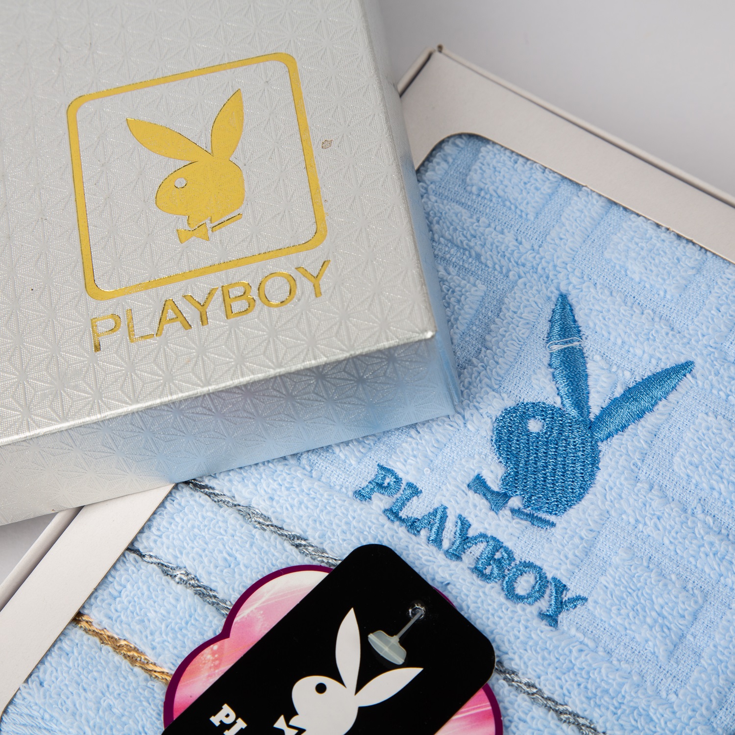 playboy無撚紗毛巾禮盒