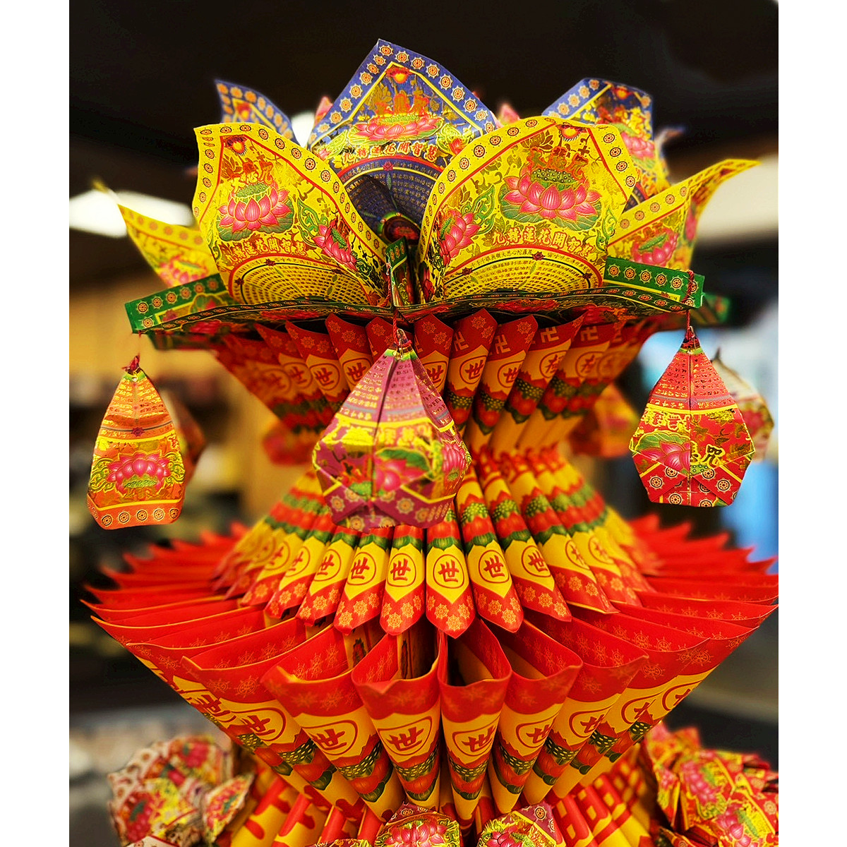 180cm 霸王蓮花塔 (限殯儀館內)(款式依現有商品出貨)