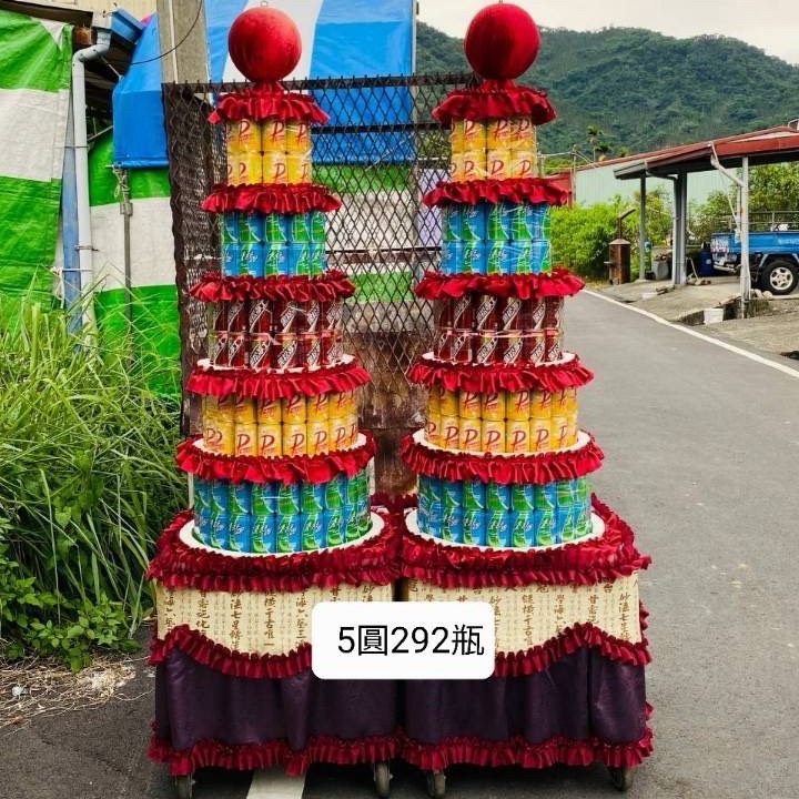 5層飲料罐頭塔-大品牌/292罐