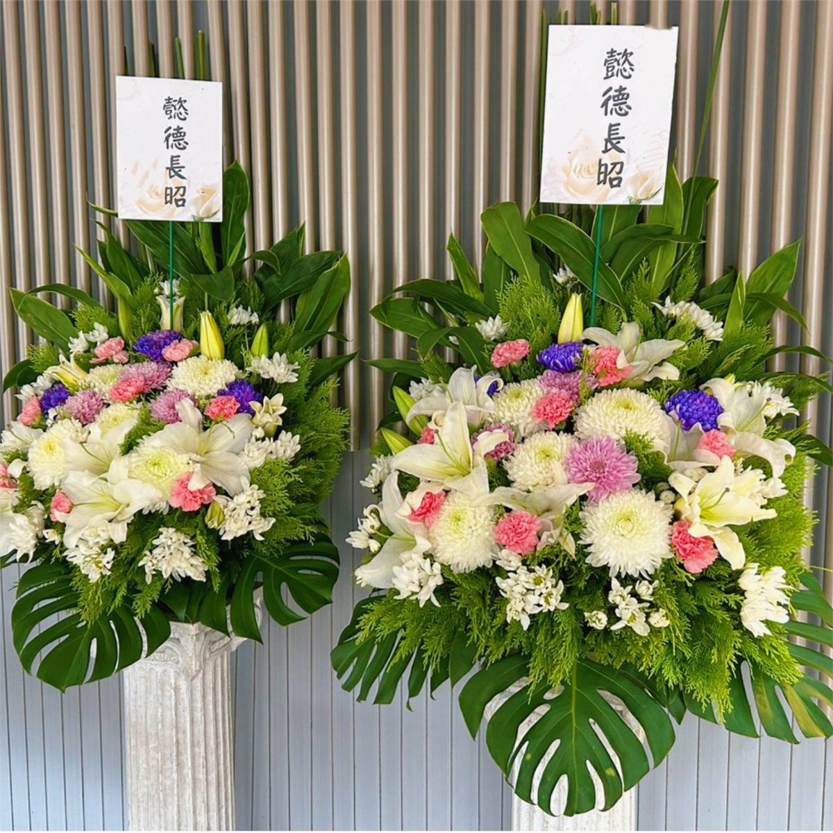 A款高架花籃(限殯儀館告別式)(無法指定款式)