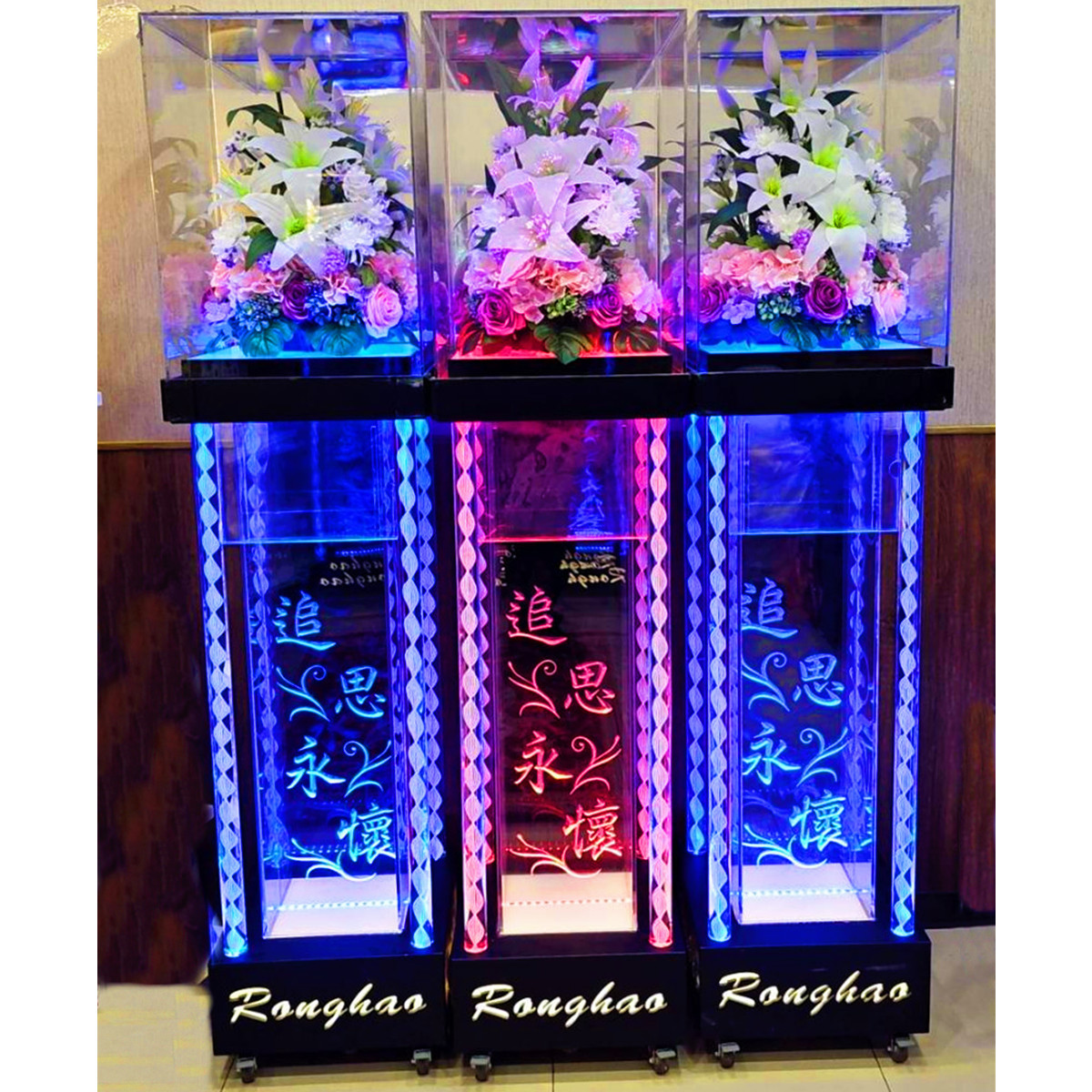 租用永生花燈柱 (安靈14天內,限館內)
