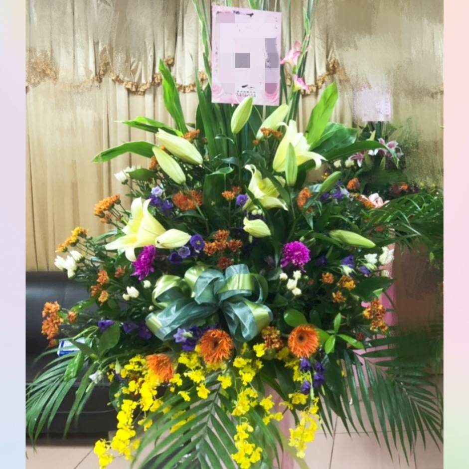 高架藝術花籃E