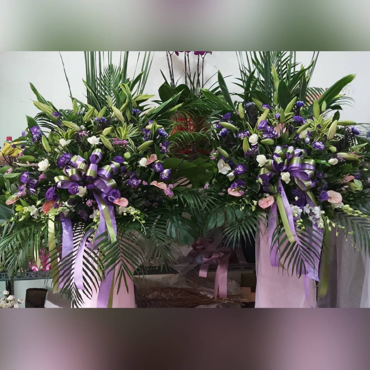 高架藝術花籃F