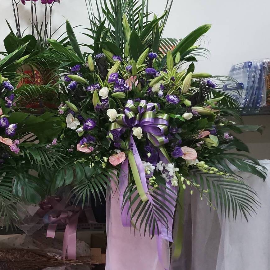 高架藝術花籃F