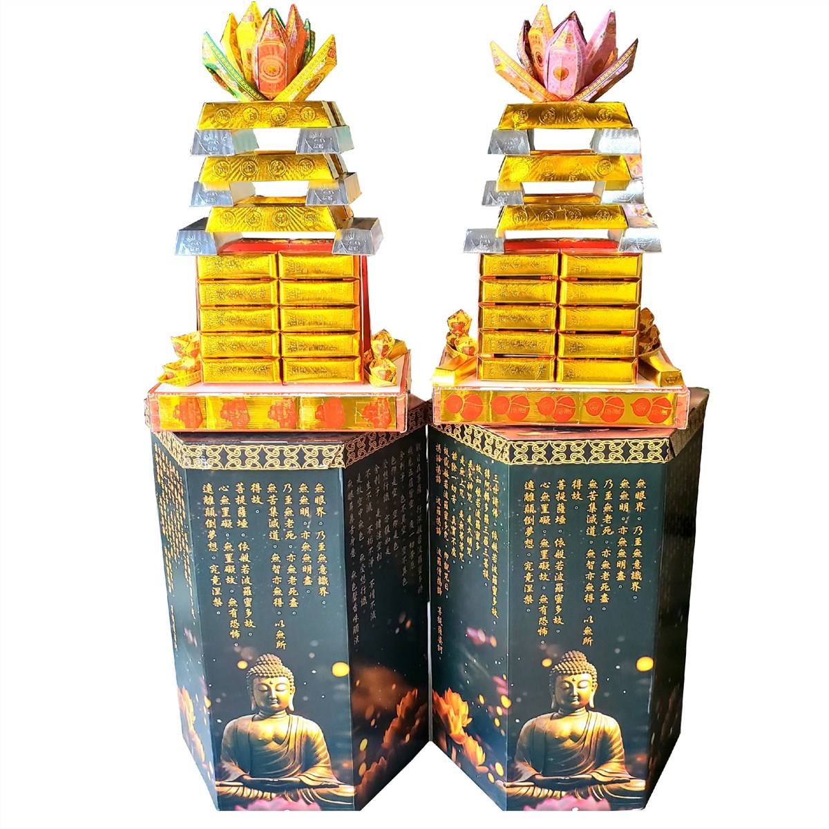 金蓮塔(底座或蓮花會依現貨出貨)