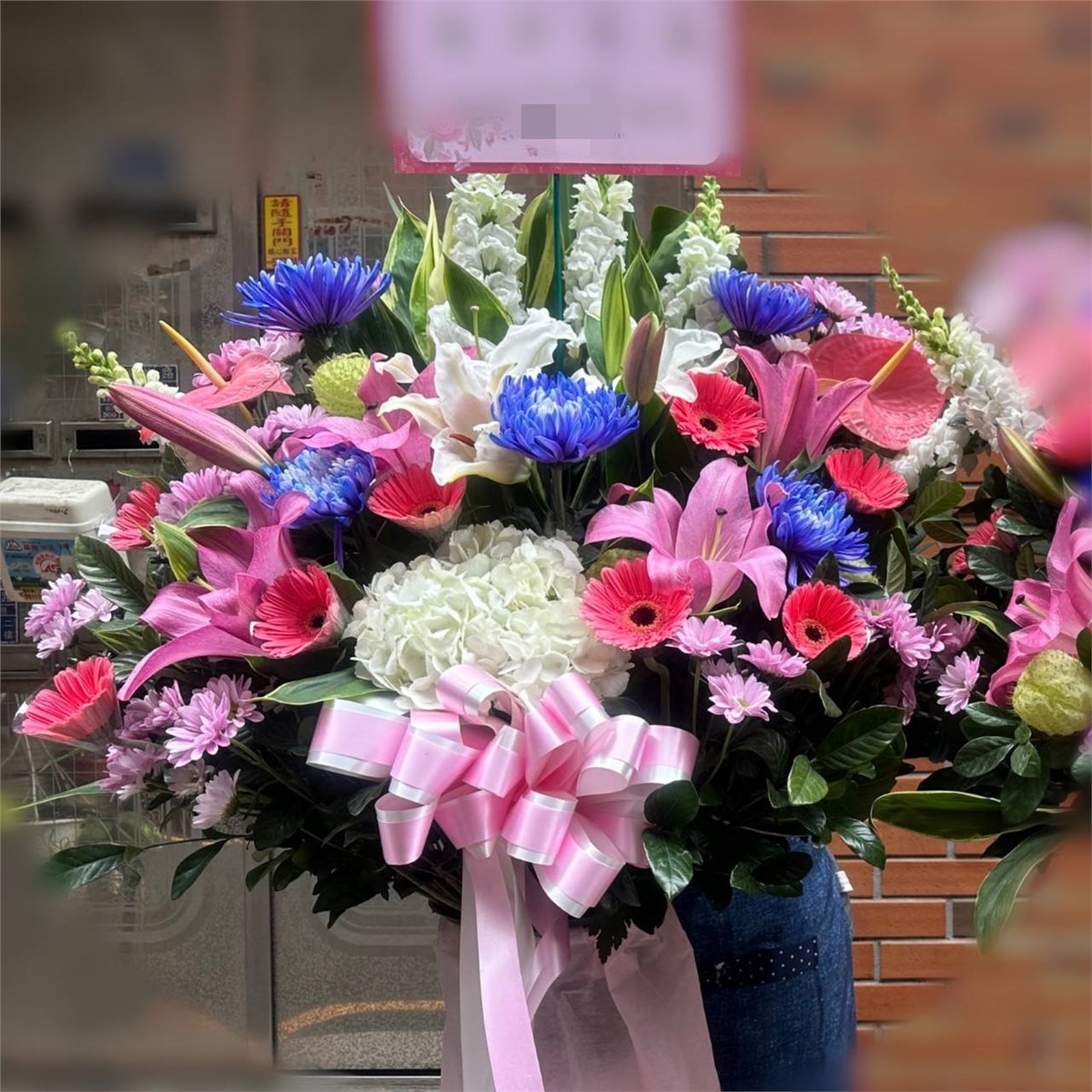 藝術高架花藍F款